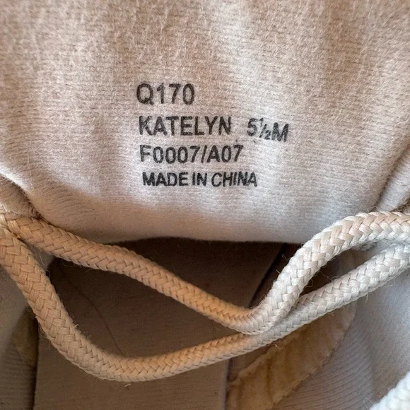 Coach Tan and Cream Patterned Sneakers - Picture 6 of 6